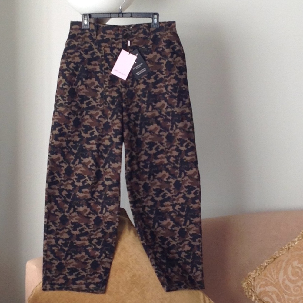🍂🖤🍂 Avec Les Filles - Camo 'Barrel' Pants